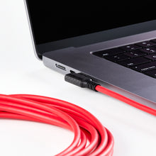 Load image into Gallery viewer, AREA51 Los Alamos XL (Illumination Series - 10gbps) - USB-C to Right Angle USB-C Tether Cable 9.5m / 31ft